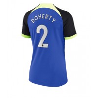 Tottenham Hotspur Matt Doherty #2 Fotballklær Bortedrakt Dame 2022-23 Kortermet